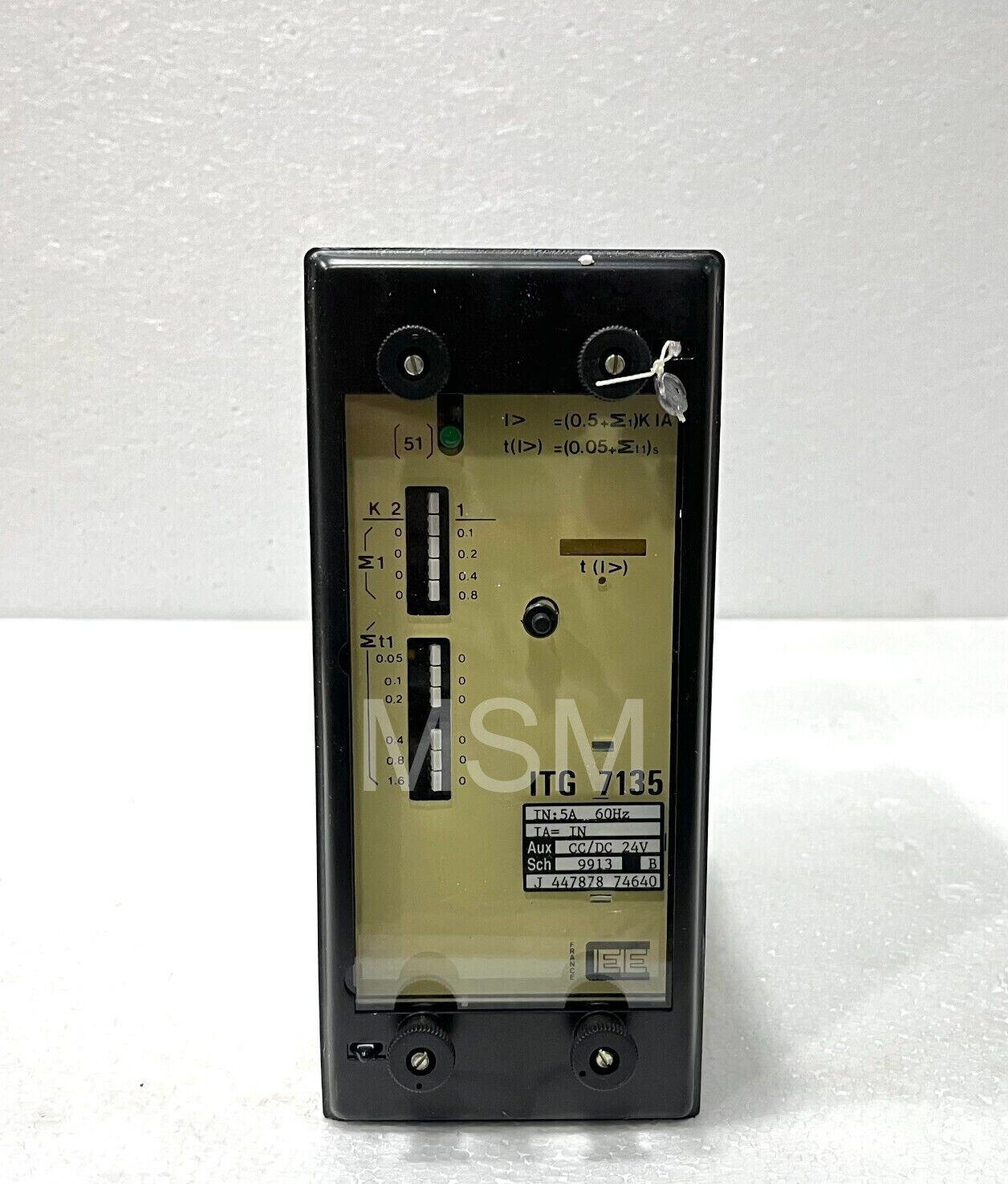 CEE ITG7135 Three Pole Overcurrent Relay - K50