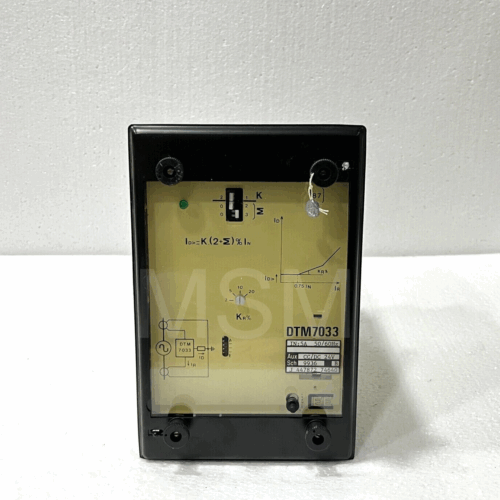 CEE DTM7033 Low Impedance Static Protection Relay IN:5A 50/60Hz