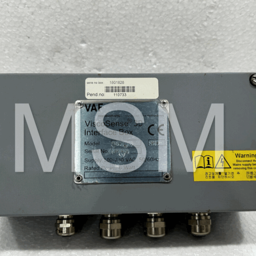 VAF INSTRUMENTS 0279-0111 VISCOSENSE INTERFACE BOX