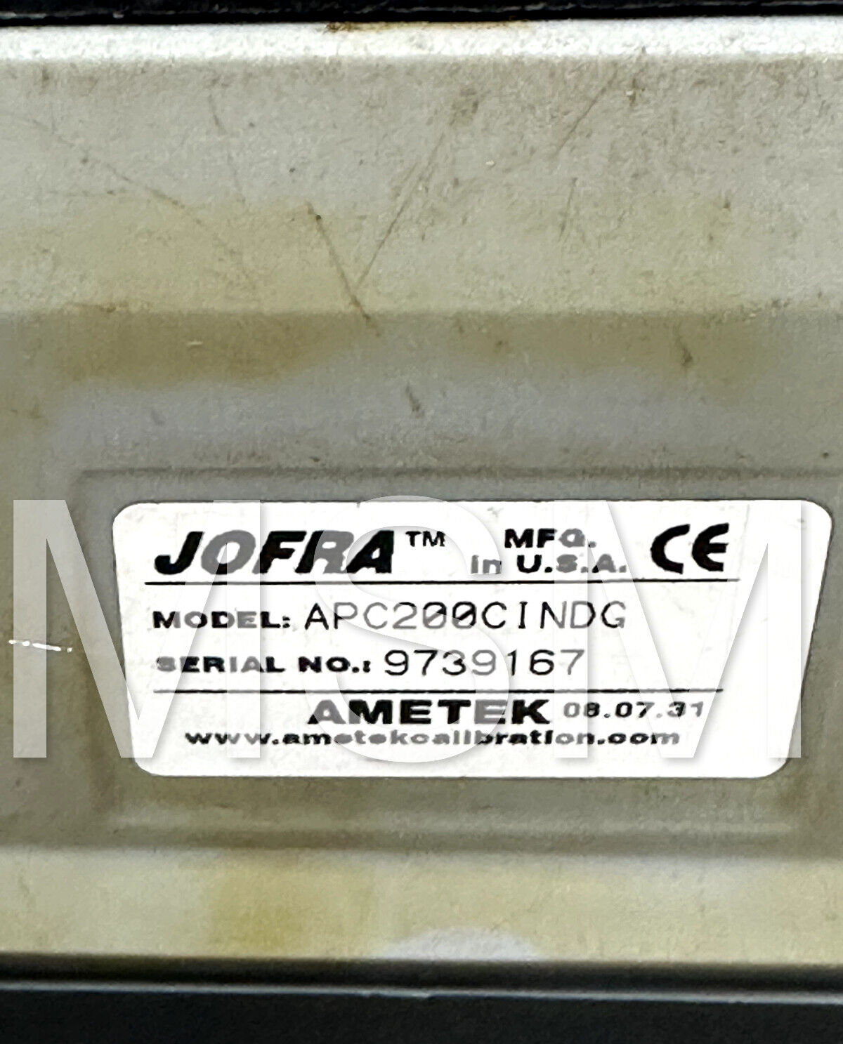 AMETEK JOFRA PRESSURE CALIBRATOR SET BAR-.91-40 BAR PUMP & APC200 GAUGE 15 BAR - Image 14