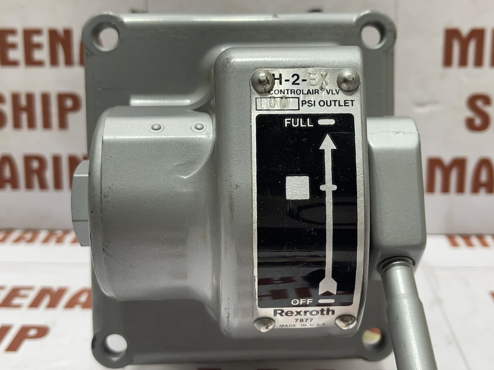 Rexroth H-2-EX Control Air Lever Operated Valve 200 PSI R431002808 - Image 10