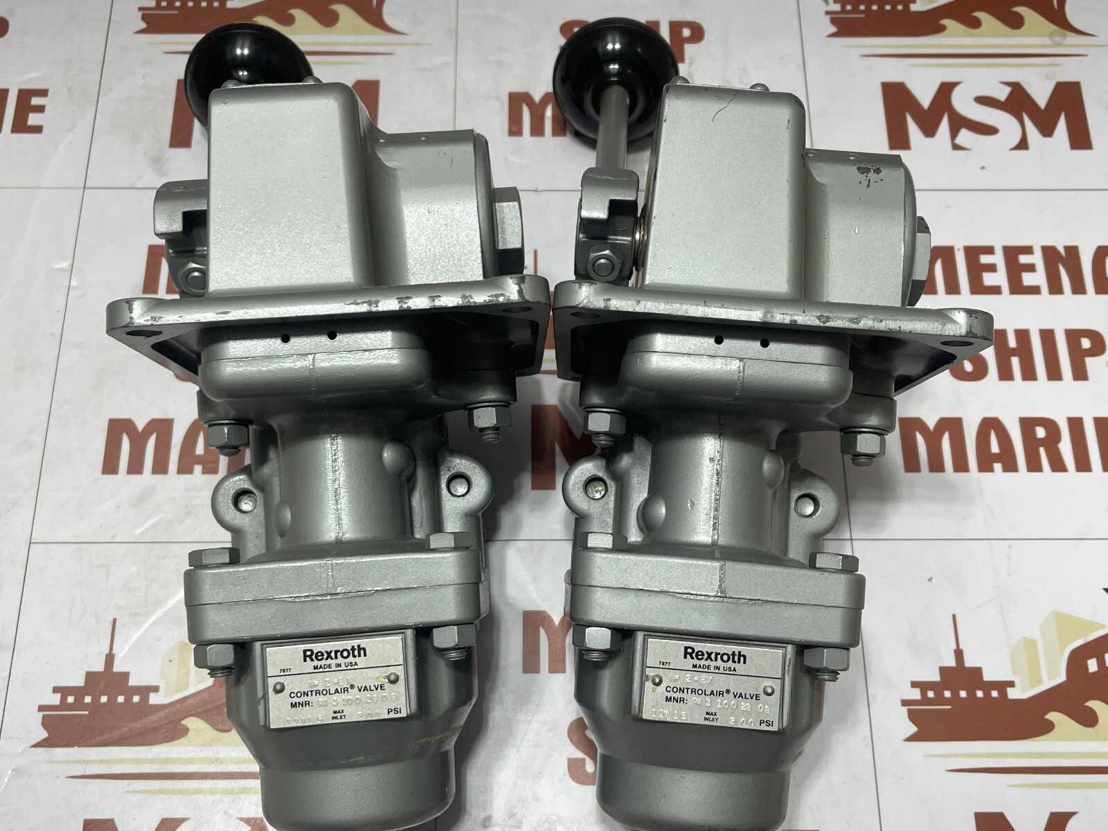 Rexroth H-2-EX Control Air Lever Operated Valve 200 PSI R431002808 - Image 5