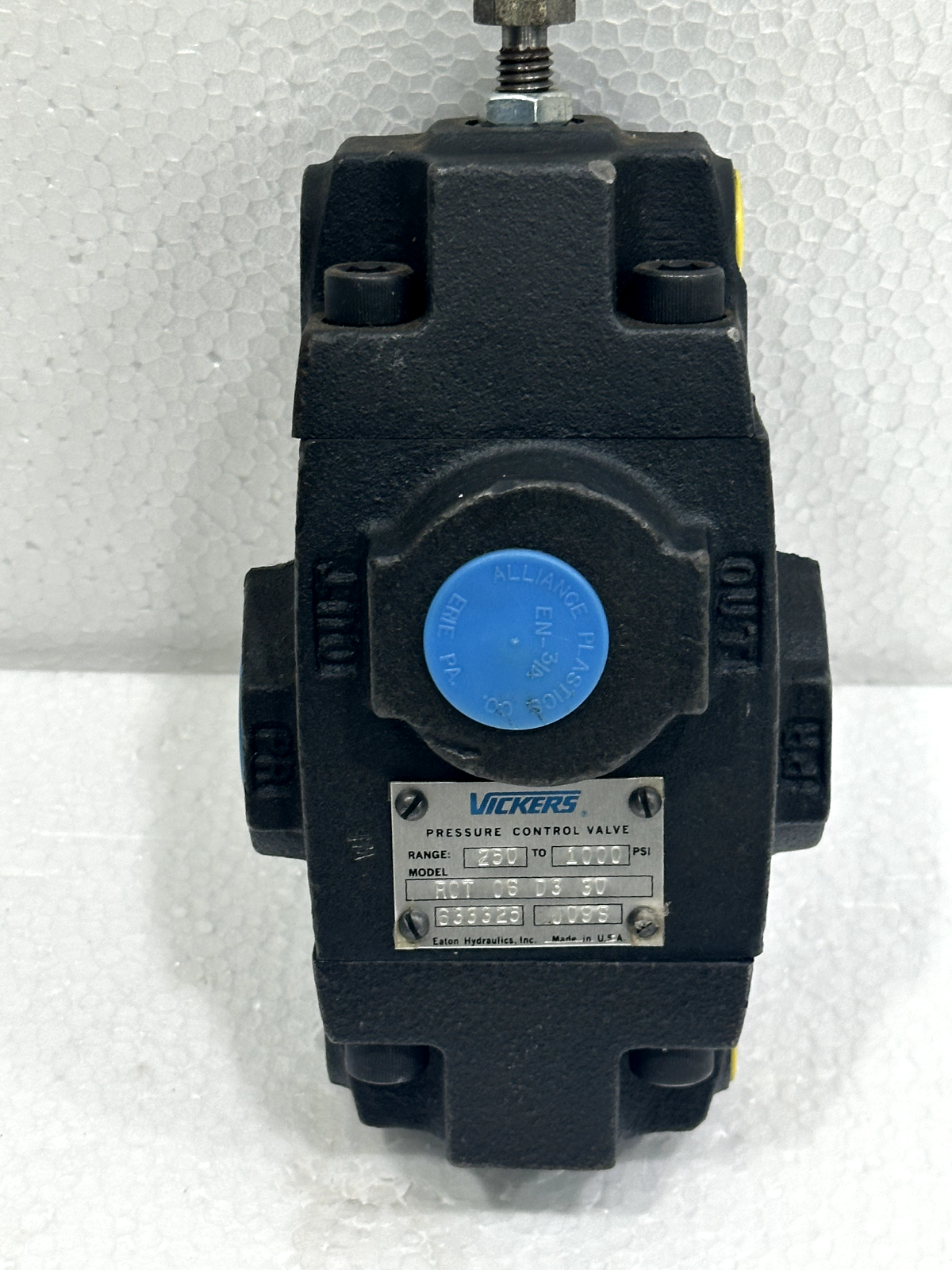 Vickers RCT-06-D3-30 Pressure Control Valve 250-1000 Psi