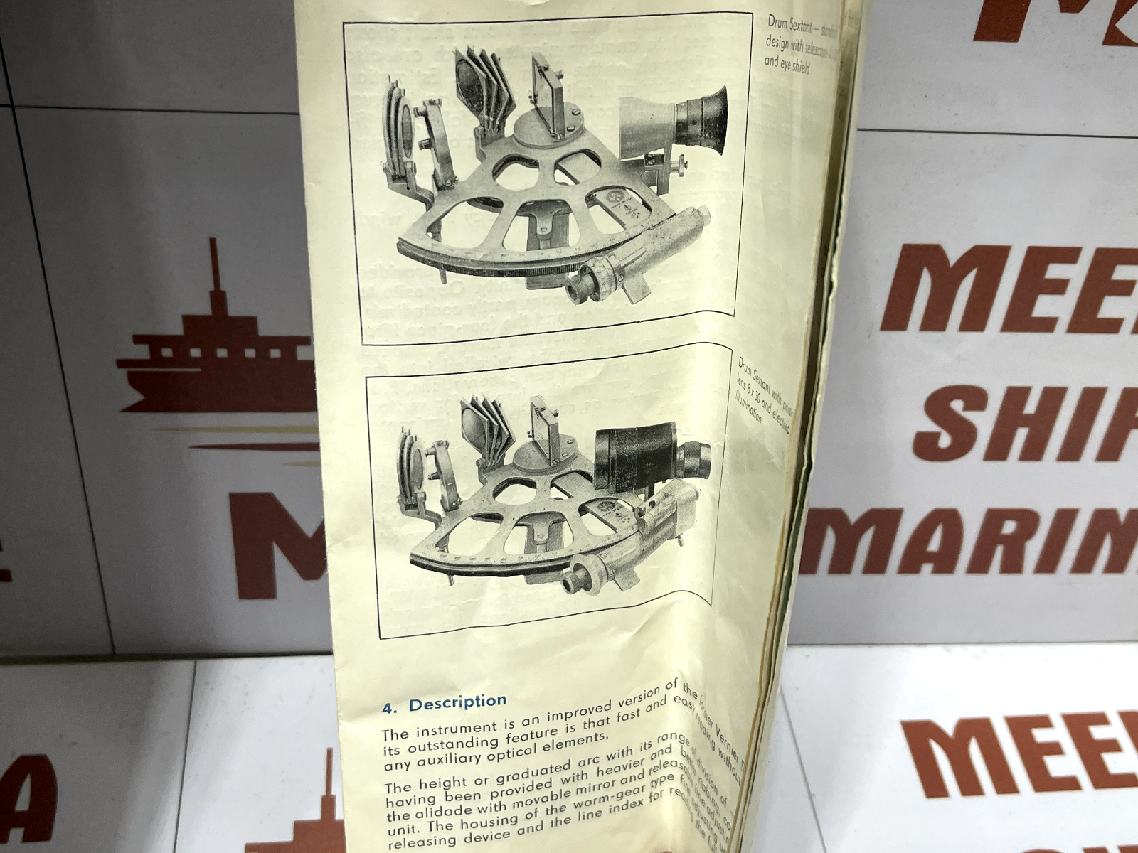 Freiberg precision mechanics drum / drum sextant no.880293 - Image 9