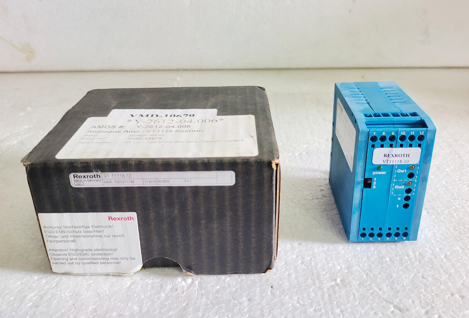 Rexroth VT1118-10 Analog Module