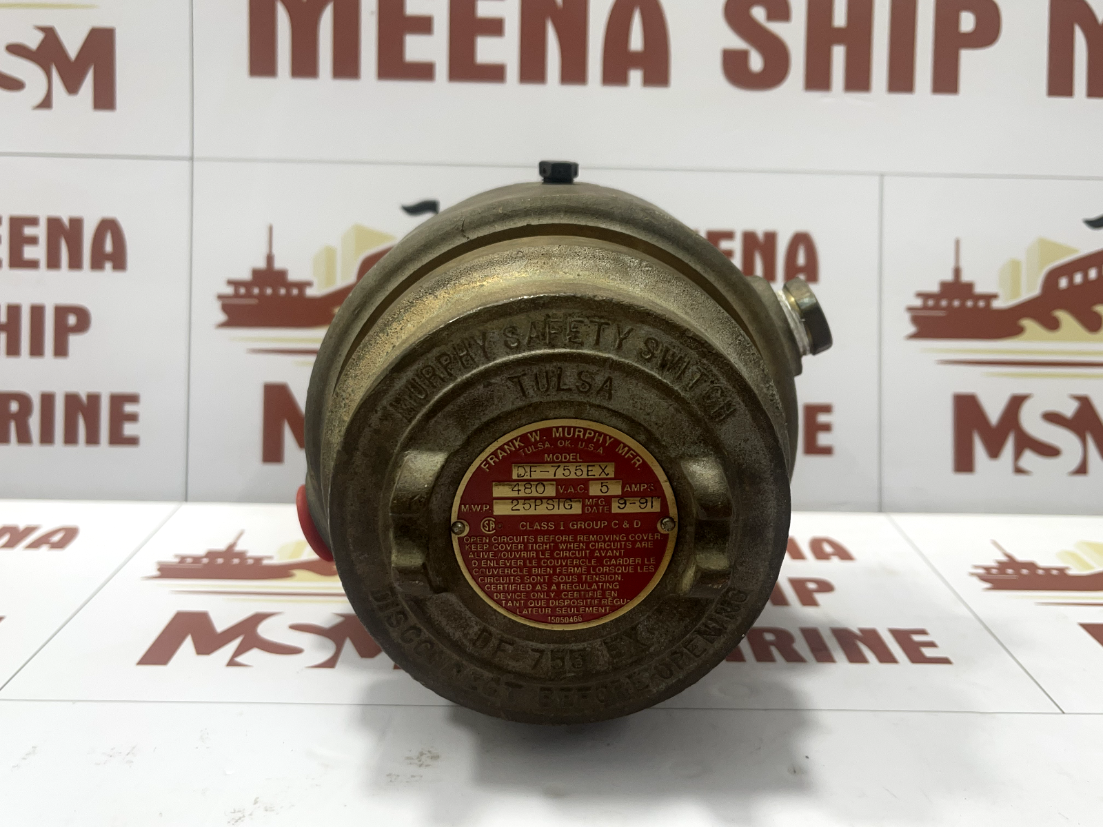 Frank W. Murphy DF-755EX Hydrostatic Pressure Switch - Explosion Proof