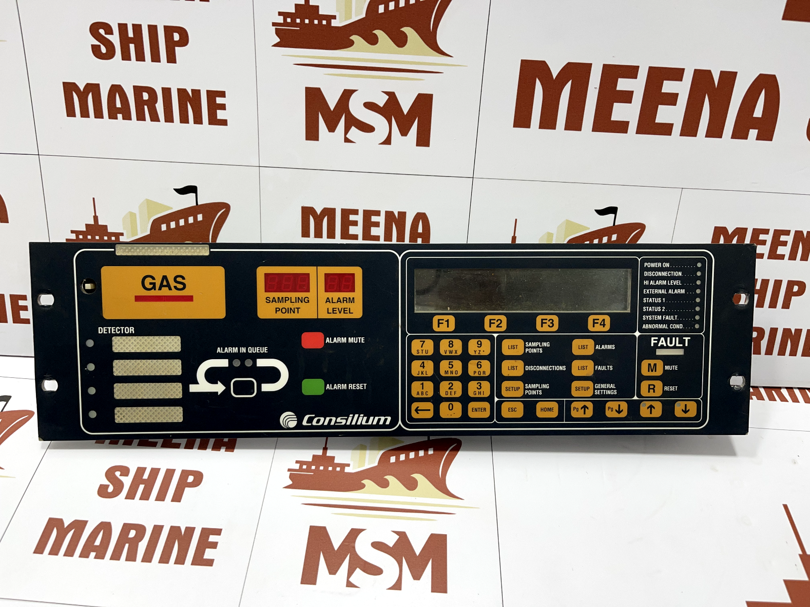 Consilium Salwico CS3000 GSM3150 GPM-4 R3 Control Panel Of Fire Detection System