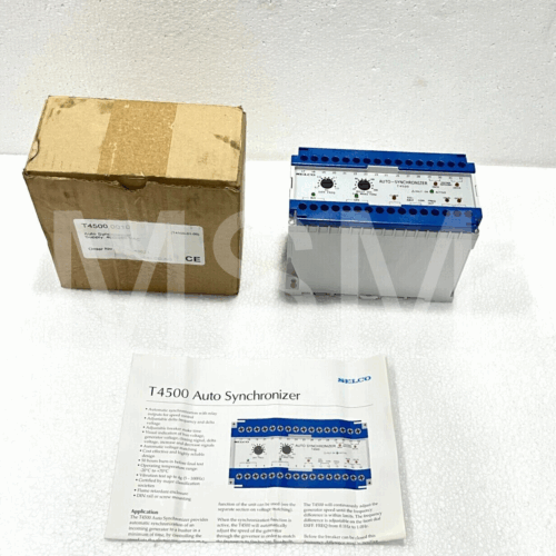 Selco T4500-01 Auto Synchronizer Relay T4500