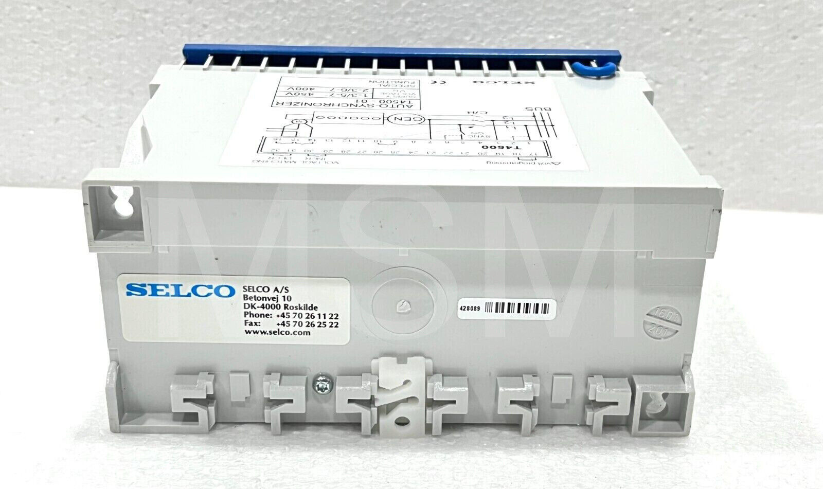 Selco T4500-01 Auto Synchronizer Relay T4500 - Image 10