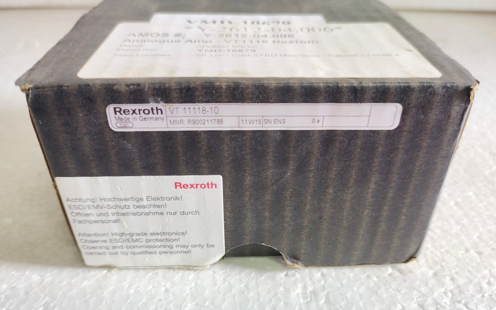 Rexroth VT1118-10 Analog Module - Image 9