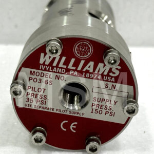 Williams PO3-6S Pneumatic Relay PO36S