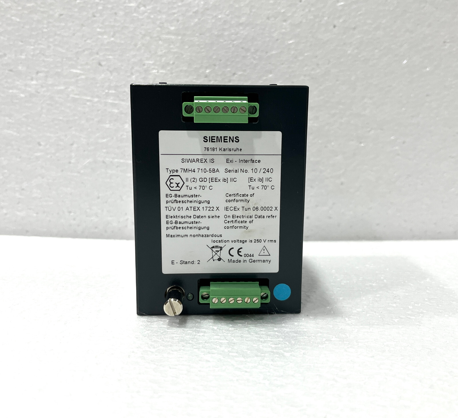 Siemens 7MH4 710-5BA Siwarex IS Exi - Interface - Image 2