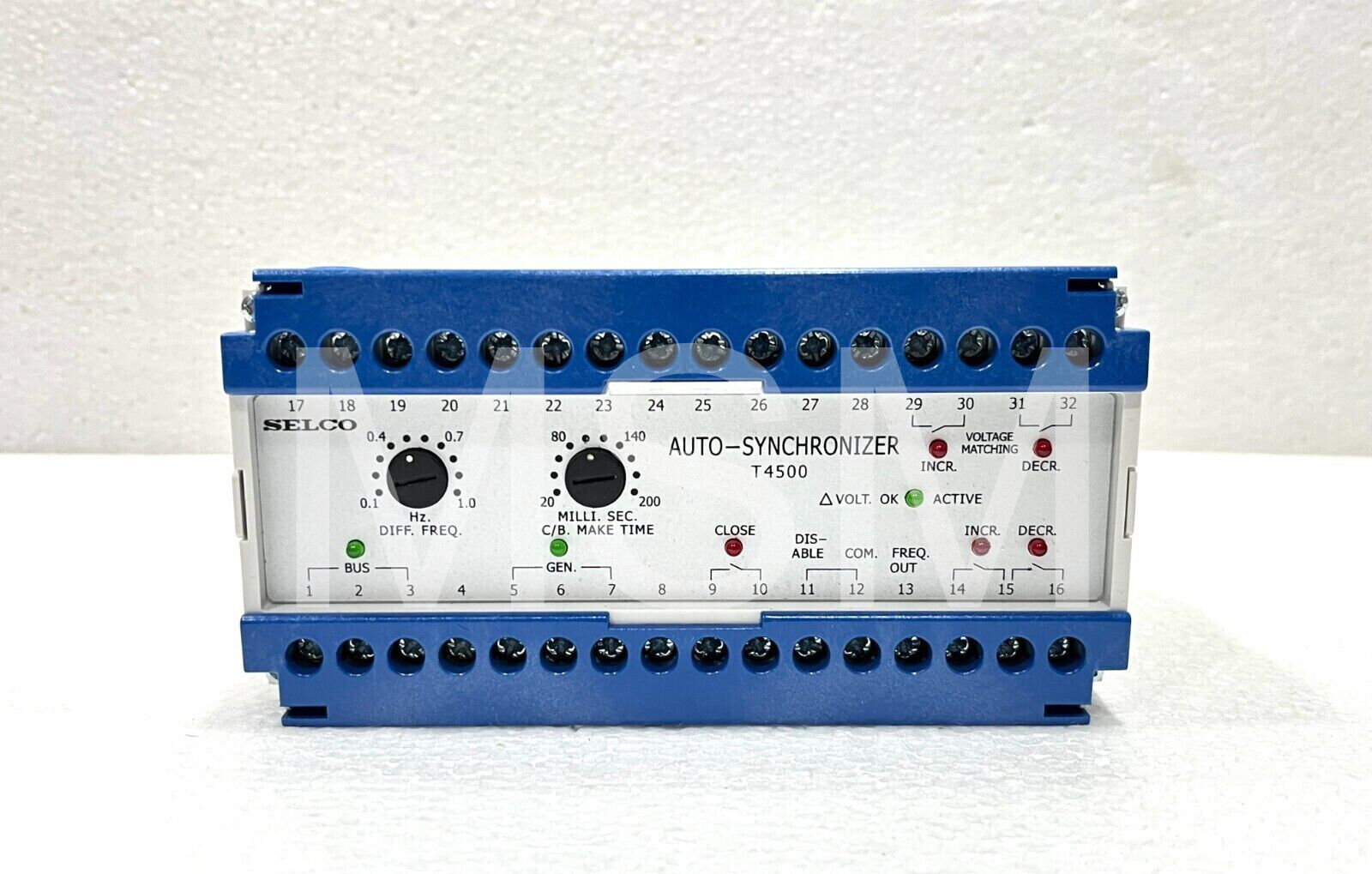 Selco T4500-01 Auto Synchronizer Relay T4500 - Image 3