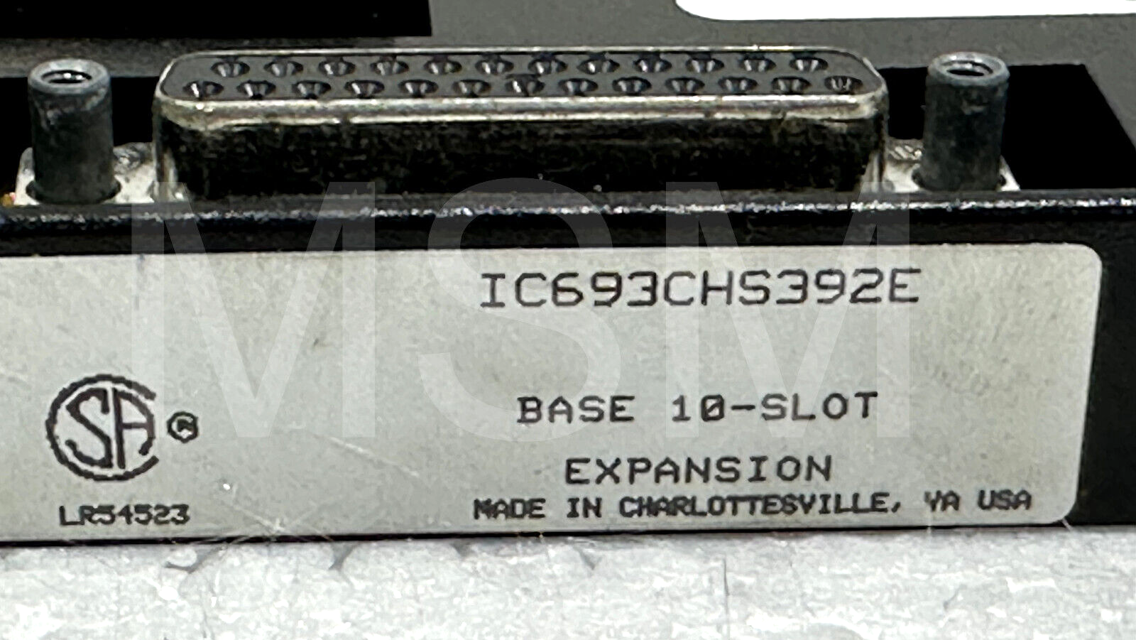 GE FANUC 10 SLOT PROGRAMMABLE CONTROLLER 8M89 E157515 - Image 5