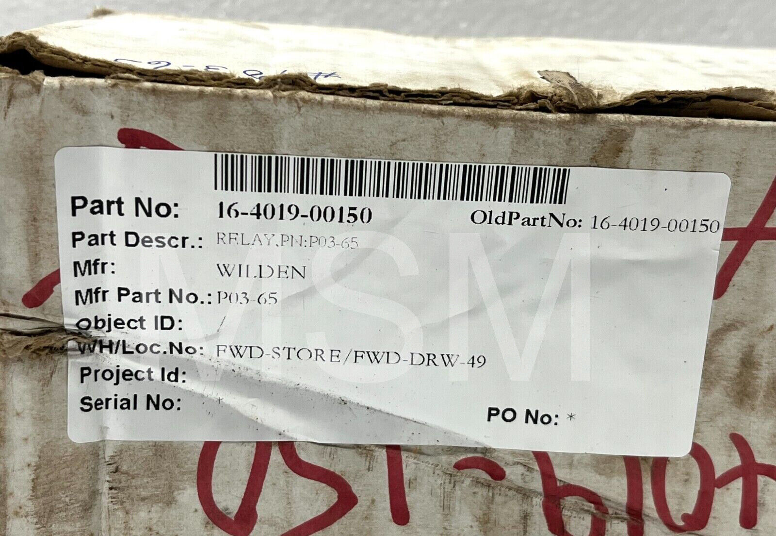 Williams Milton Roy PO3-6S Pneumatic Relay - Image 4