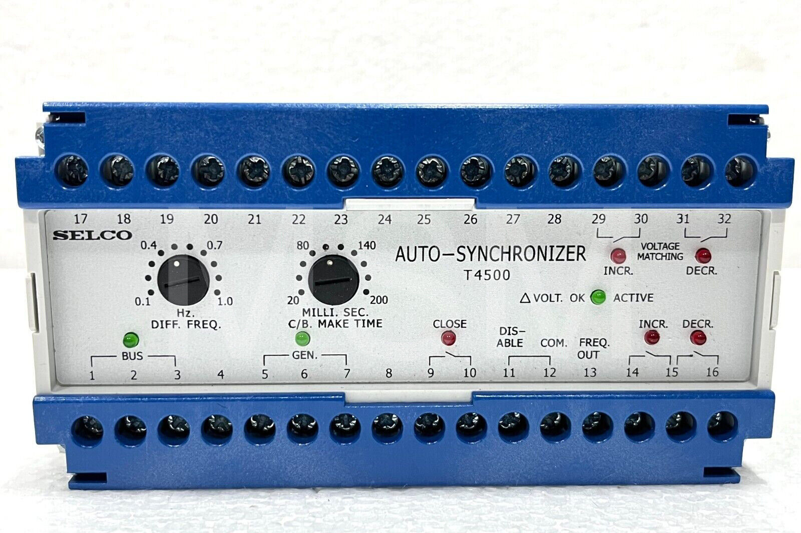 Selco T4500-01 Auto Synchronizer Relay T4500 - Image 4