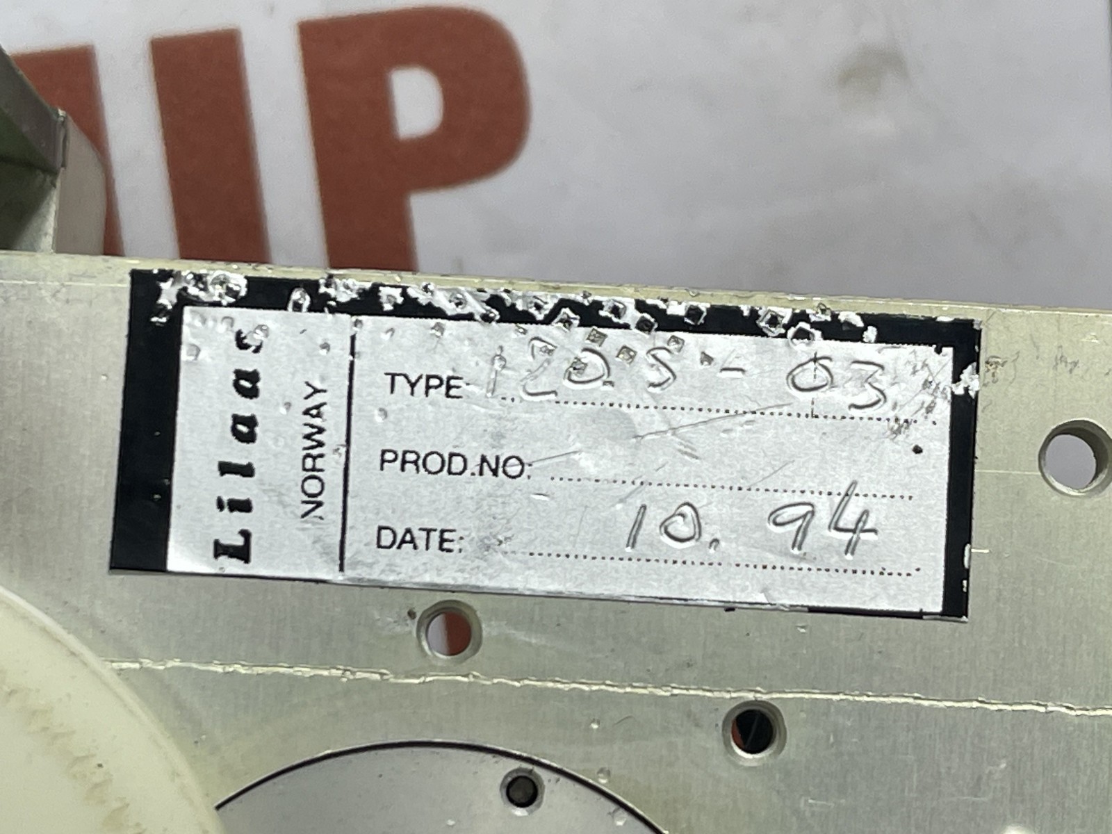 LILAAS 1205-03 AZIMUTH LEVEL CONTROLLER - Image 8