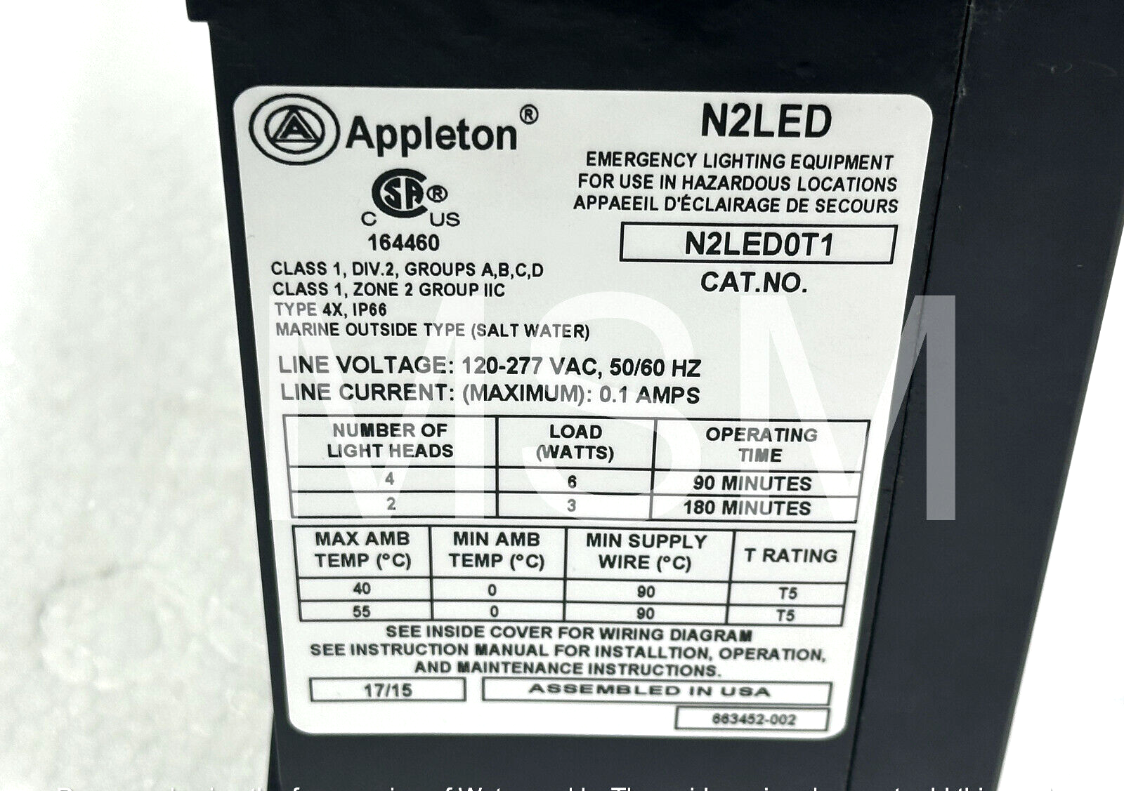 Appleton N2LED0T1 - Image 8
