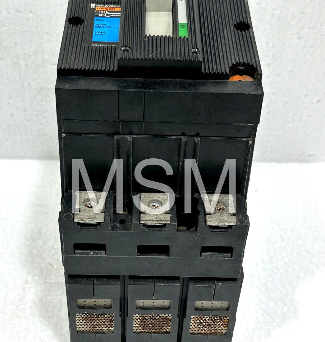 Merlin Gerin Compact C161L Circuit Breaker 94/125 A C161H-L 380-415 V