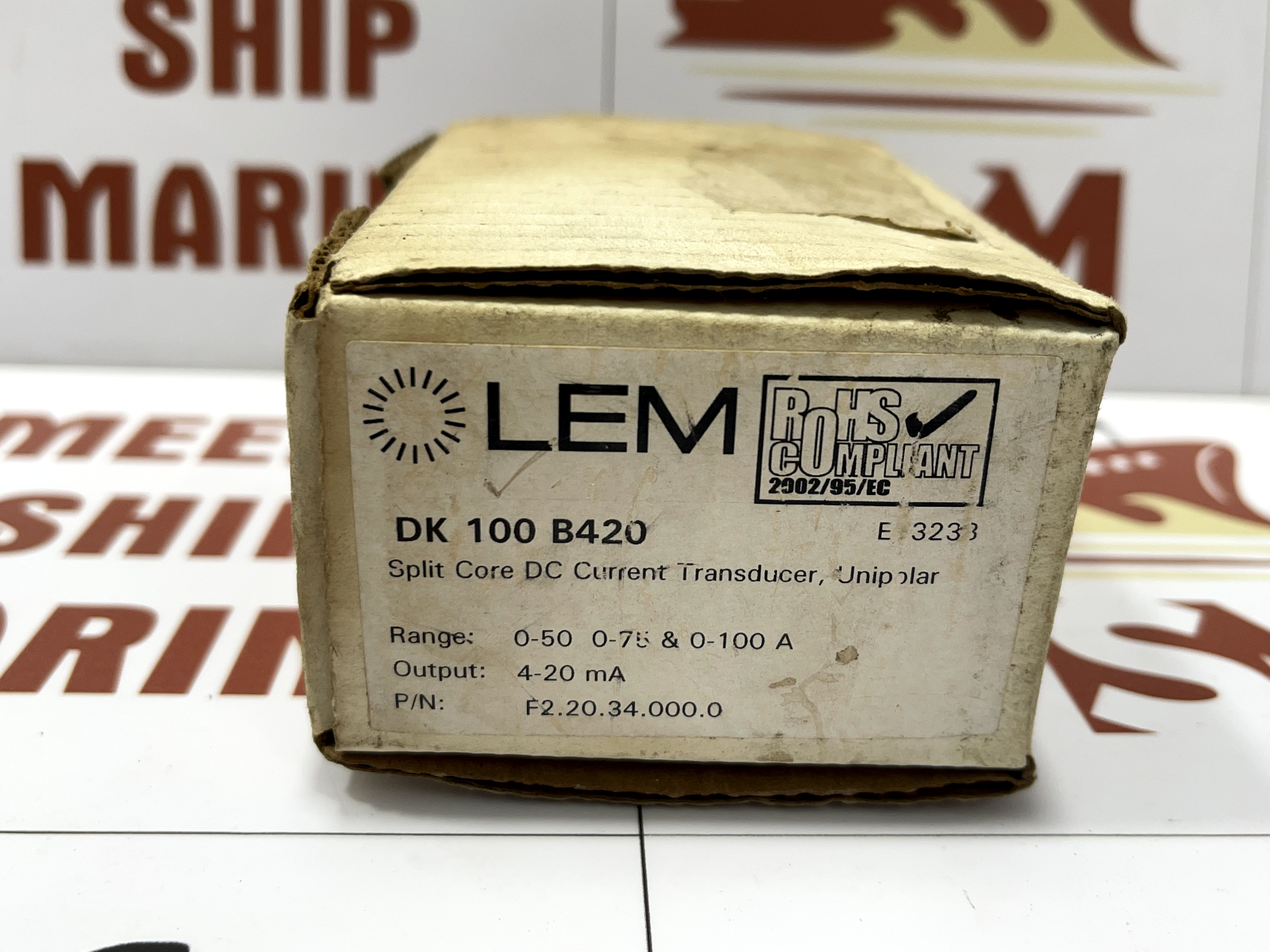 LEM DK 100 B420 Split Core Current Transducer - Image 5