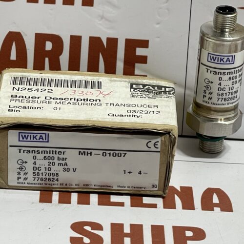 WIKA MH-01007 Pressure Transmitter N25422 600 BAR