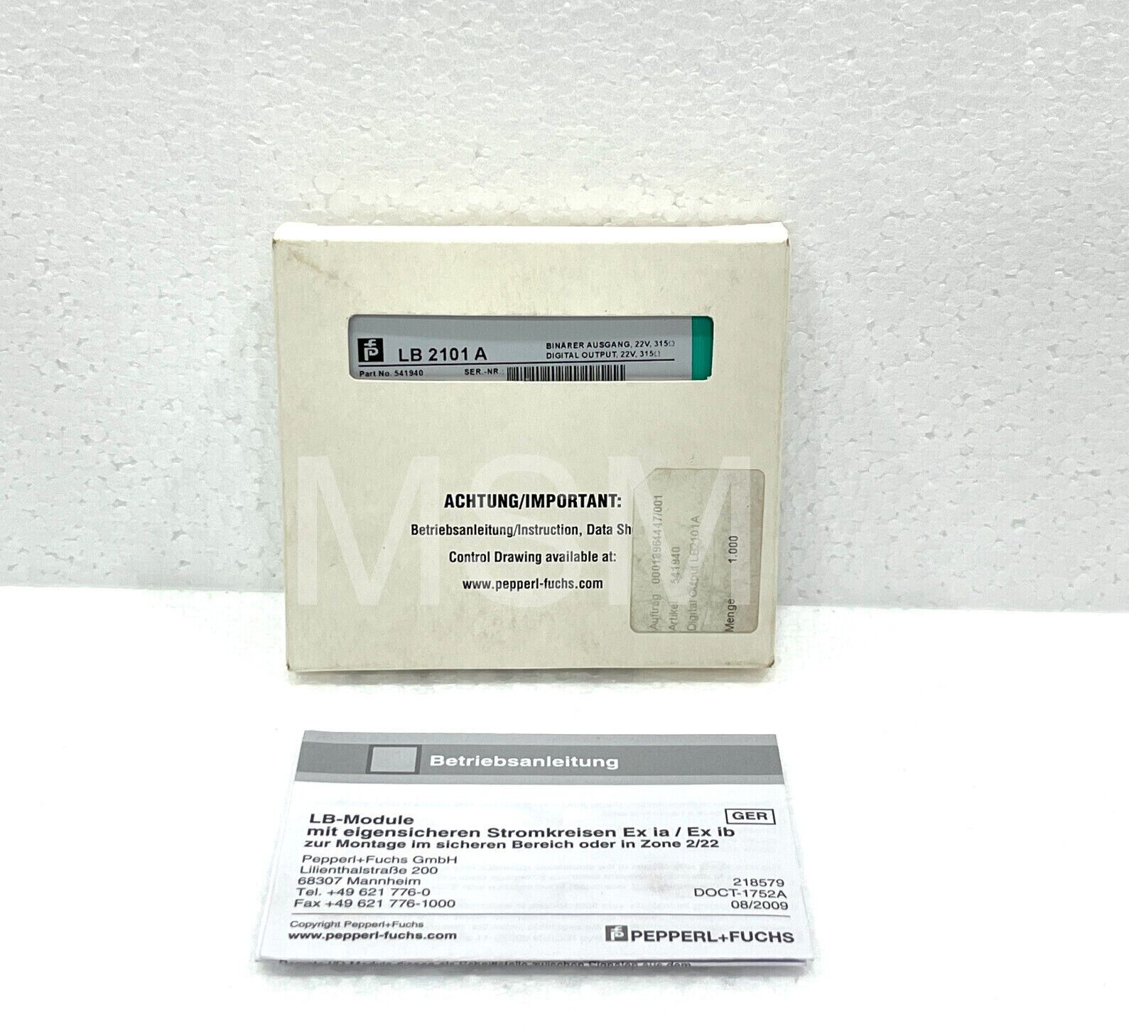 Pepperl+Fuch LB2101A Digital Output - 541940