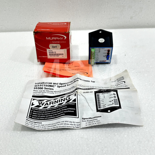 MURPHY SPEED SWITCH — MODEL SS300-12 Part No – 20700166