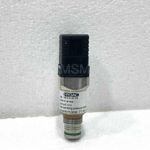 Hydac VD5C.0/-TA Electric Clogging Indicator Operating Pressure 450 Bar