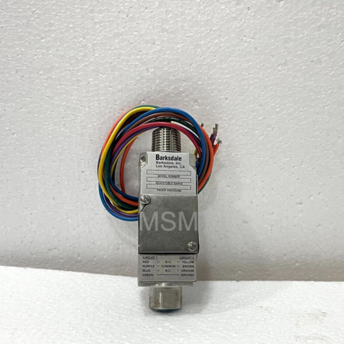 Barksdale Series 9692X-2CC-1-S0994 Explosion Proof Compact Switch 100-750 Psig