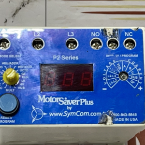 Motorsaver Plus By Symcon P2 Series Electronic Over load Relay 777-575-LR-P2