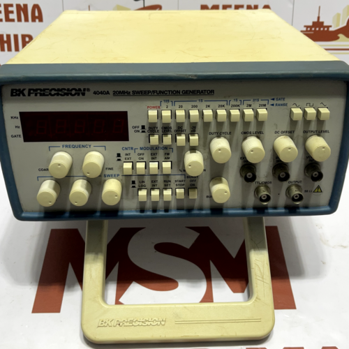 B&K Preciosion 4040A 20MHz Sweep / Function Generator 115Vac/60Hz
