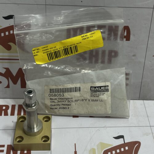 BAUER KOMPRESSOREN 058053 SOLENOID VALVE