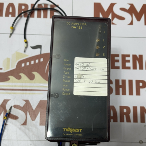 Tillquist DA 125 DC Amplifier 220V AC