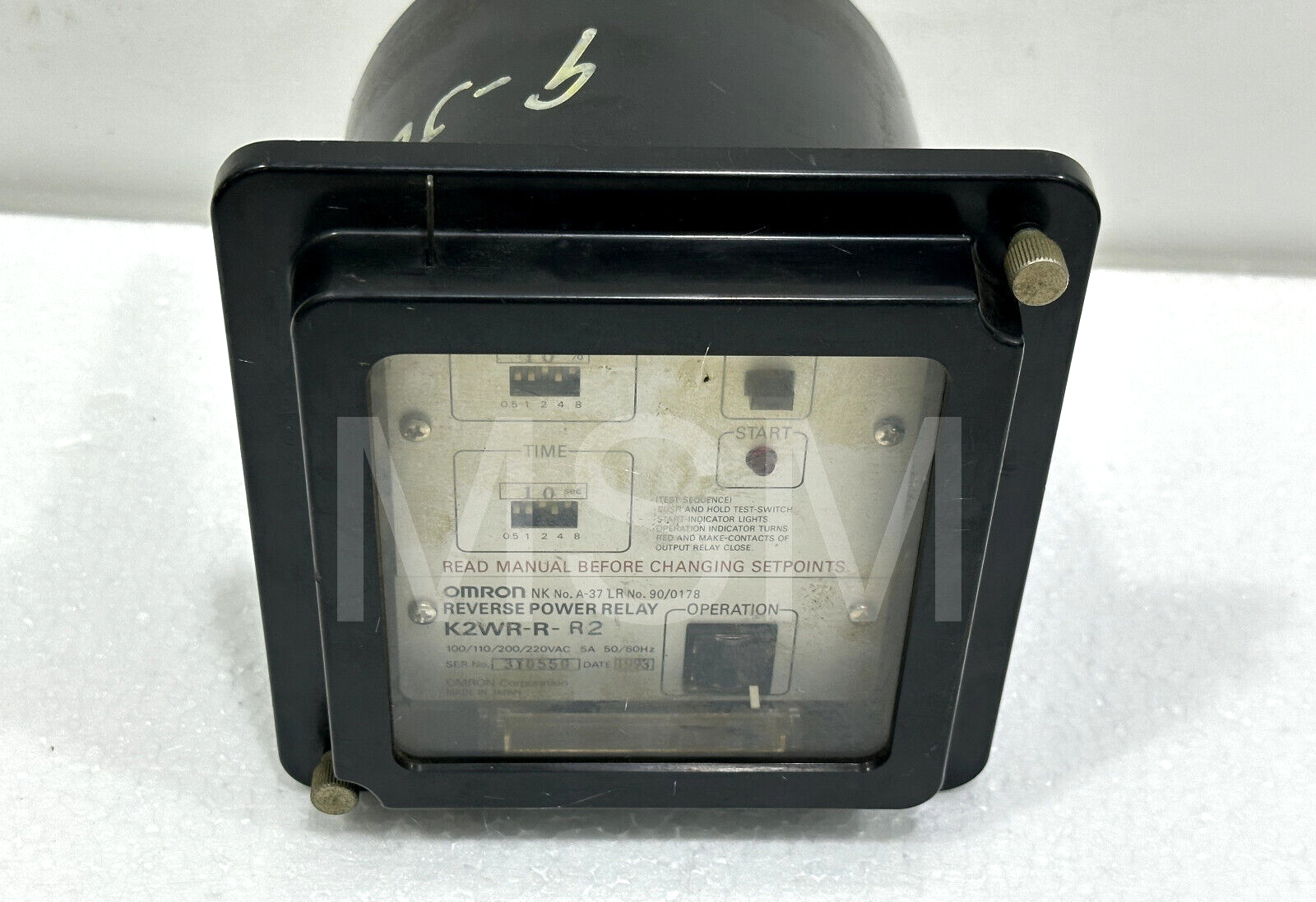 OMRON K2WR-R-R2 STATIC TYPE REVERSE POWER RELAY - Image 2