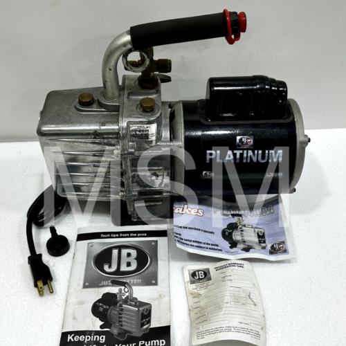 JB Industries DV-85N 3CFM Refrigerant Evacuation Vacuum Pump
