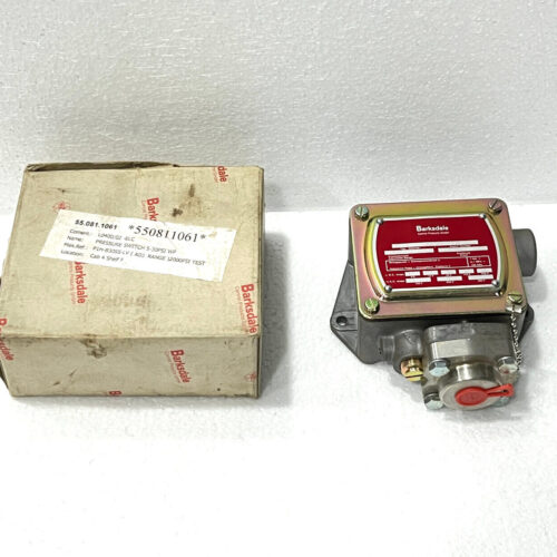 Barksdale P1H-B30SS-LV/0404-007 Pressure Switch 0.1 – 2.1 Bar