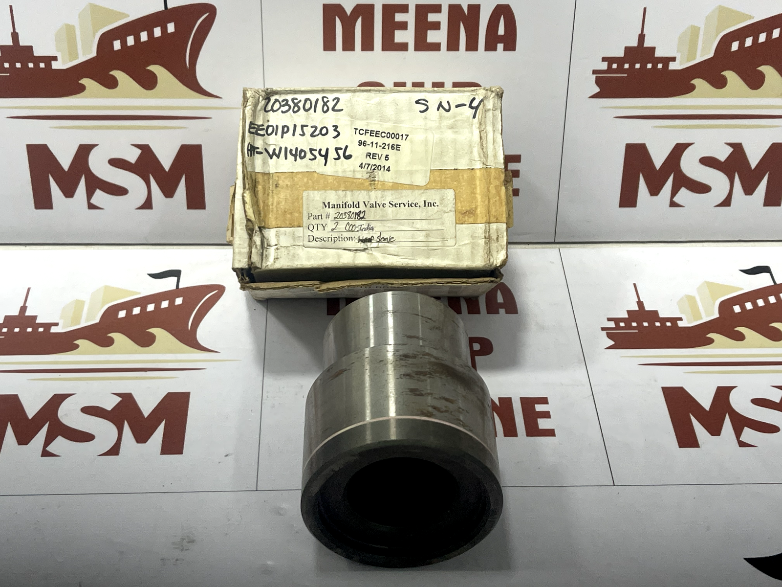 Manifold valve 96-11-216E REV 5