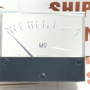 TOYOKEIKI DCF-12N MEGA OHM METER