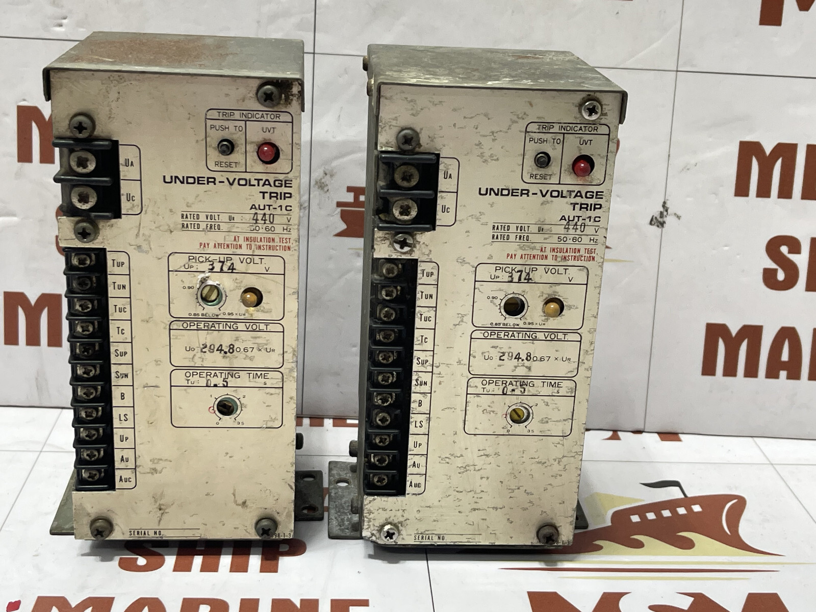 UNDER-VOLTAGE TRIP AUT-1C