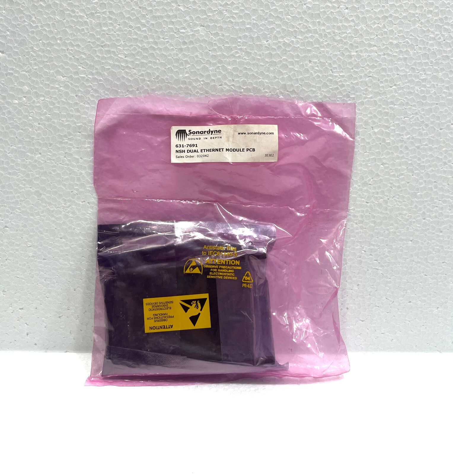 Sonardyne 631-7691 NSH Dual Ethernet Module PCB