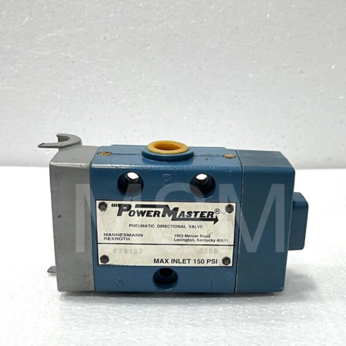 Rexroth P029187 Power Master Pneumatic Directional Valve 150PSI