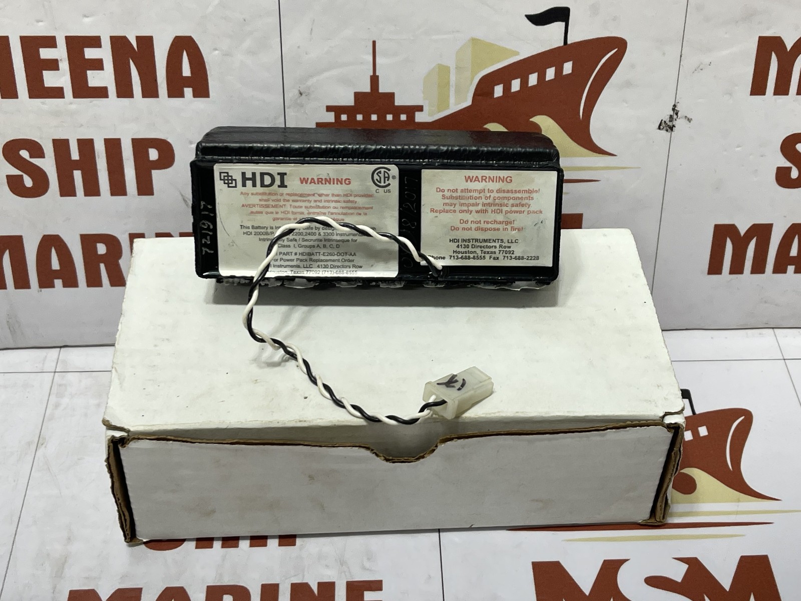 HDI HDIBATT-E260-DOT-AA Battery Power Pack