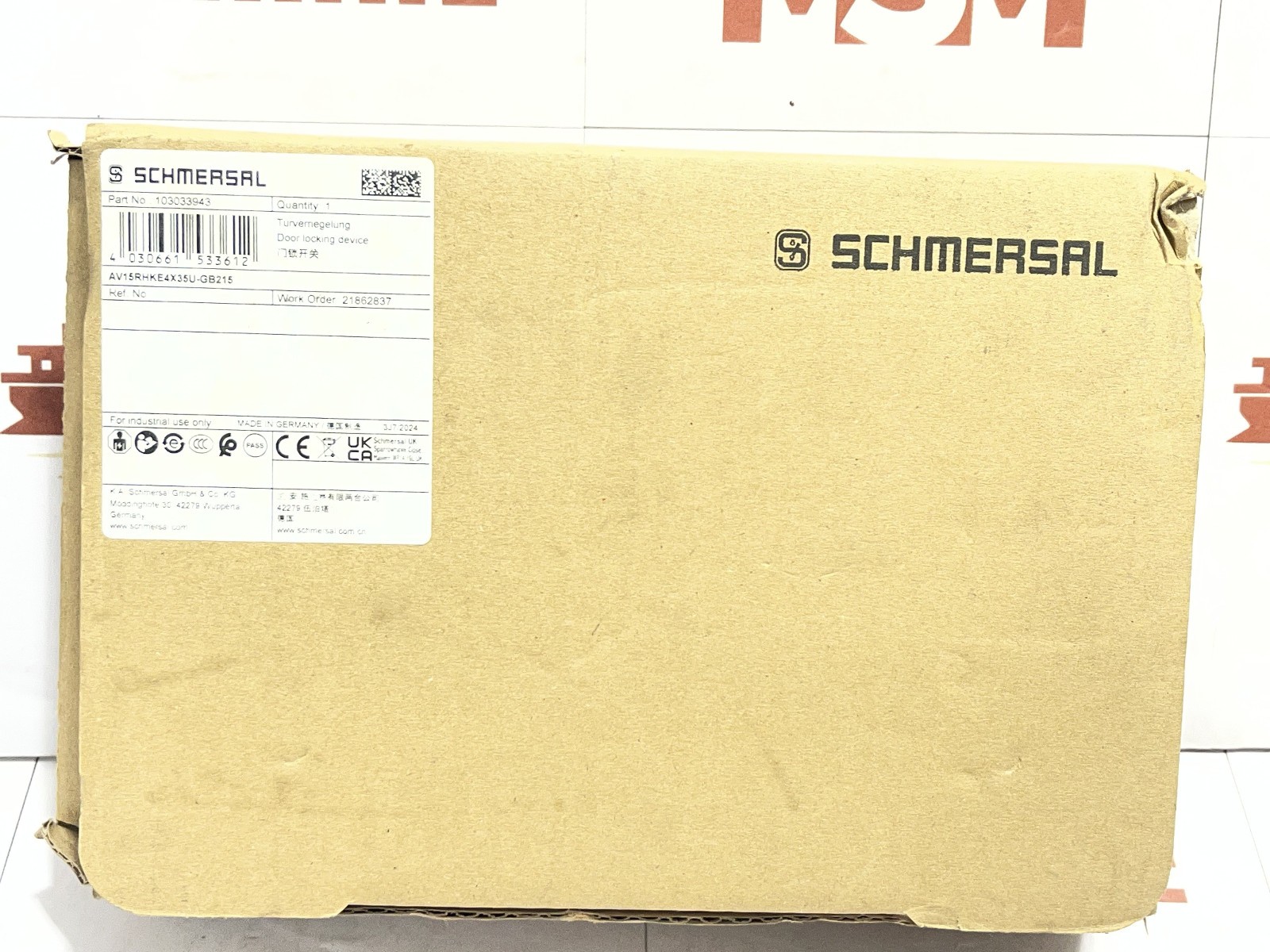 SCHMERSAL AV15RHKE4X35U Door Locking System - Image 12