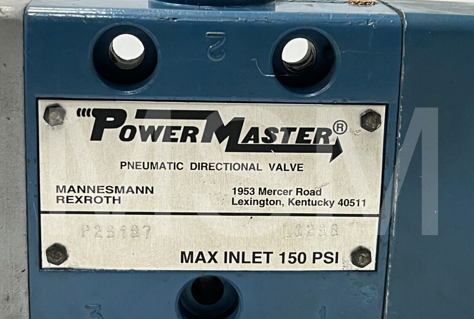 Rexroth P029187 Power Master Pneumatic Directional Valve 150PSI - Image 2