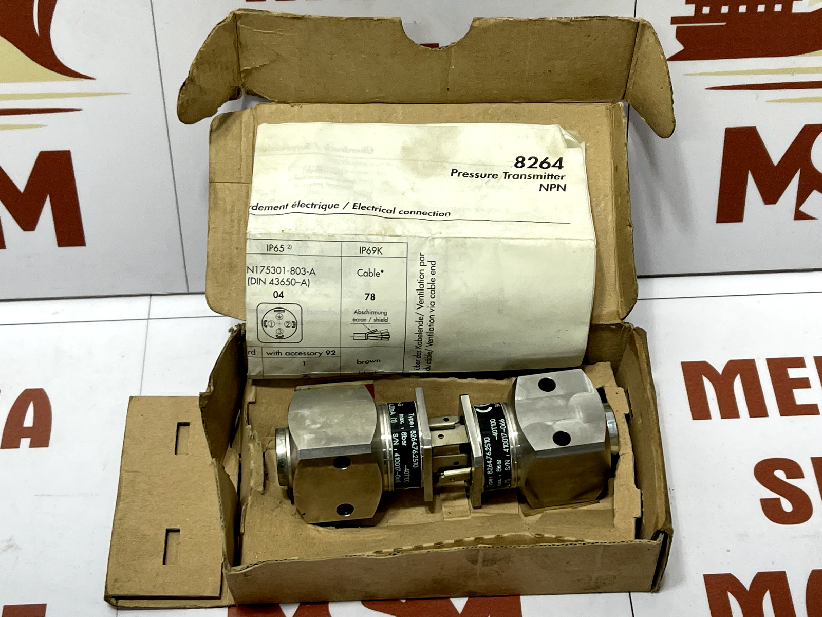 TRAFAG 8264 PICOTRANS PRESSURE TRANSMITTER 8264.76.2510 - Image 4