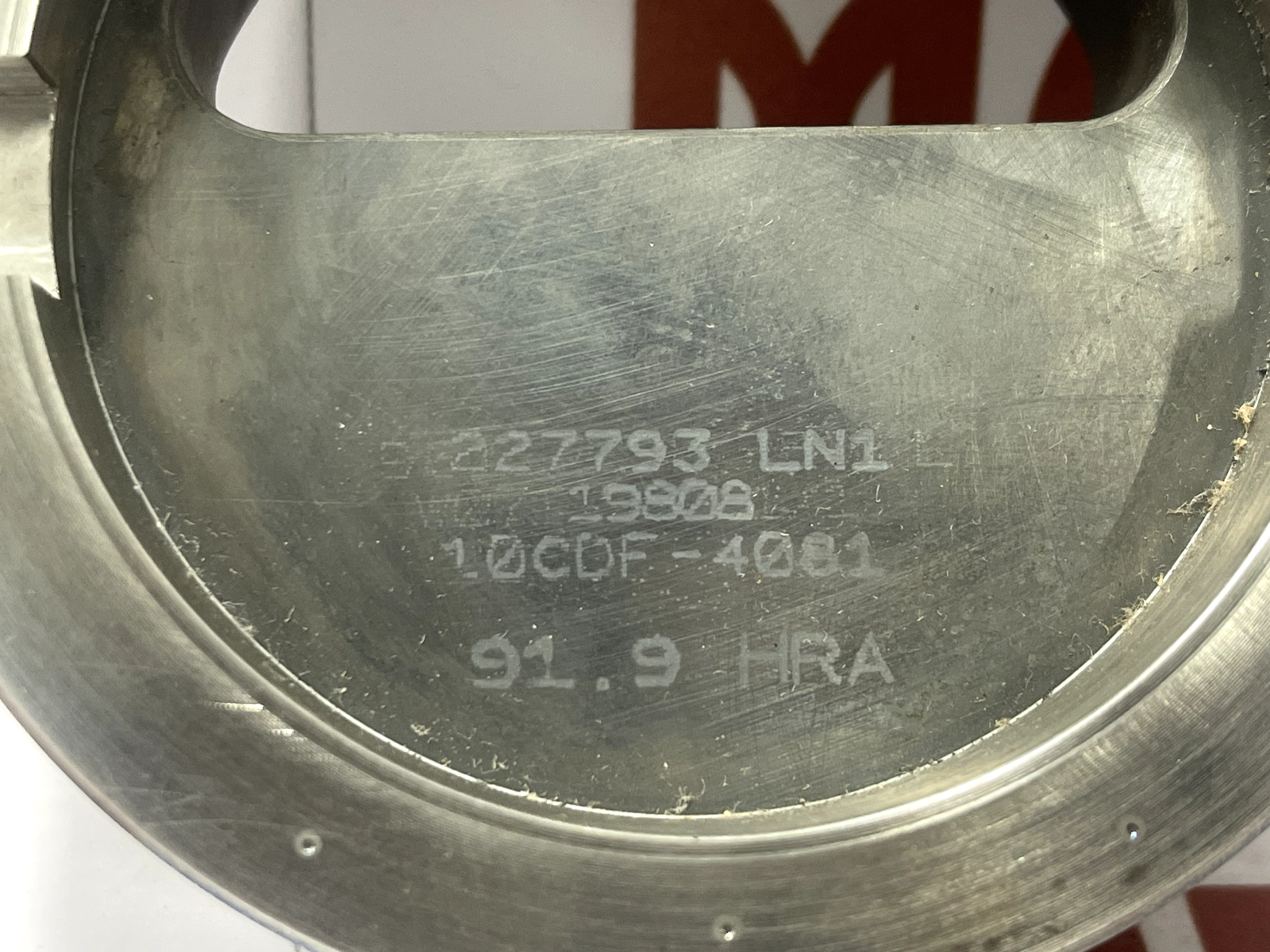 Swaco Front Disc Assembly 94-36-090 32.0 HRc 91.9 Hra 10CDF-4081 - Image 2