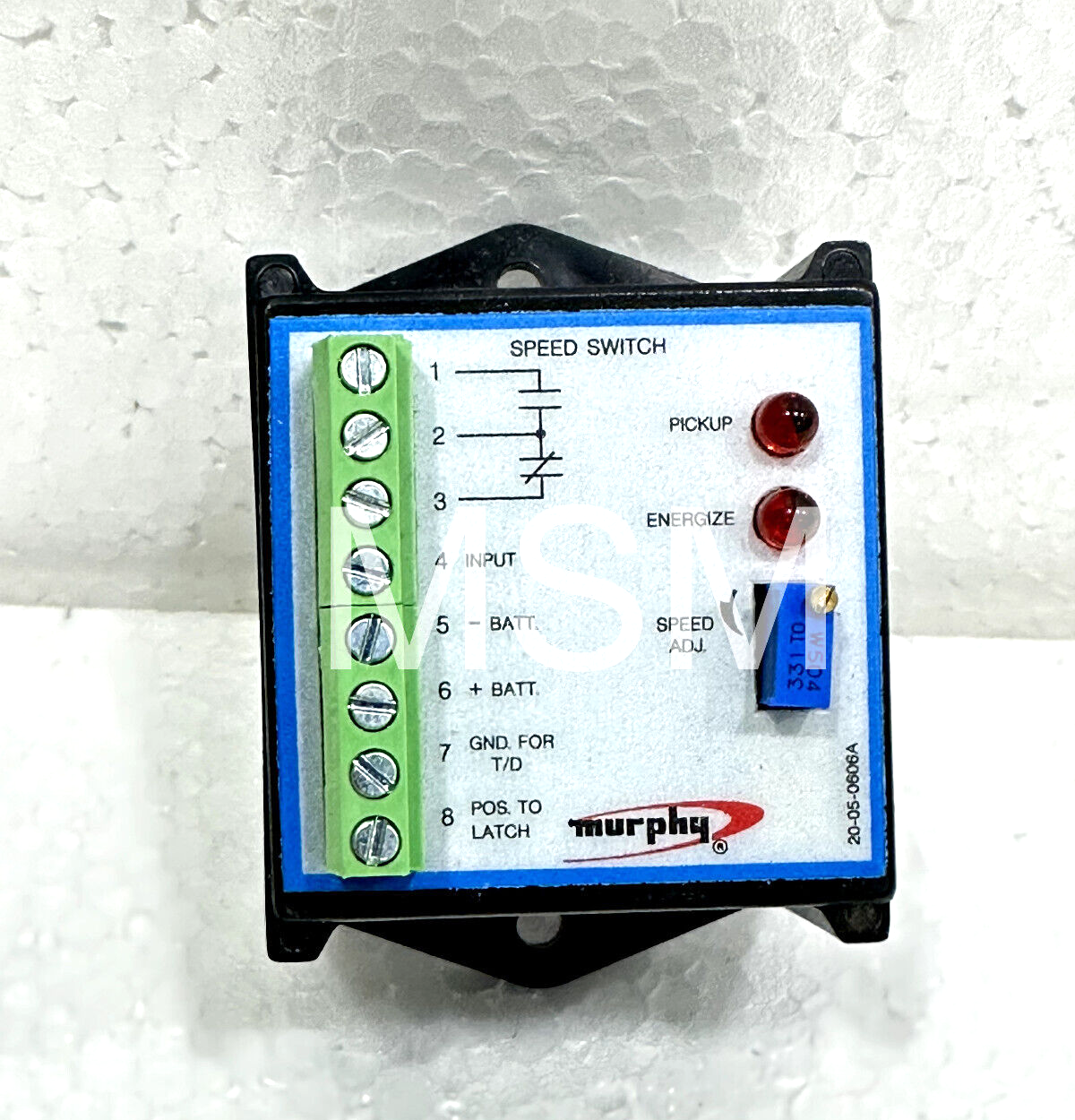 MURPHY SPEED SWITCH --- MODEL SS300-12 Part No - 20700166 - Image 2