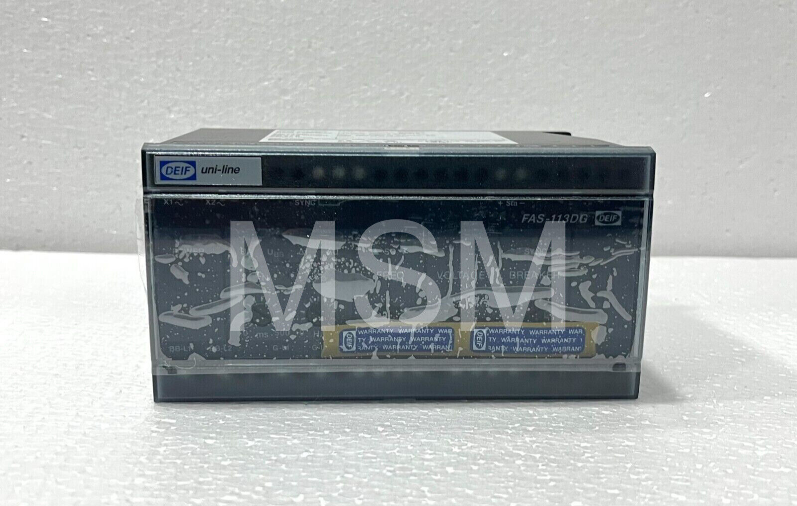 Deif FAS-113DG Generator Set Synchronizer Relay 110VAC - Image 2