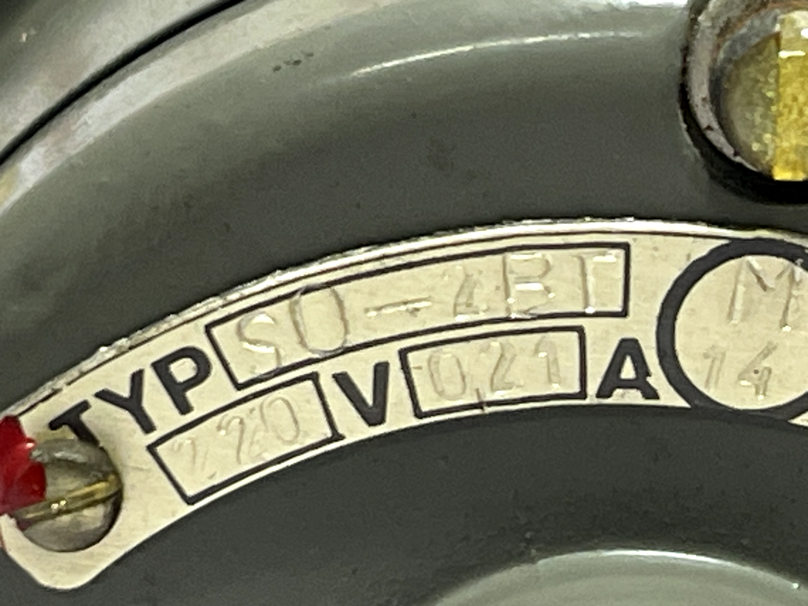MIKROMA S0-2BT SYNCHRO MOTOR 110V 0.13A 50Hz 1KL - Image 2
