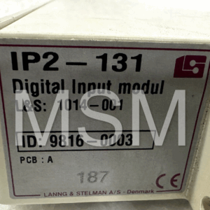LANNG & STELMAN IP2-131 DIGITAL INPUT MODULE 9816-0003